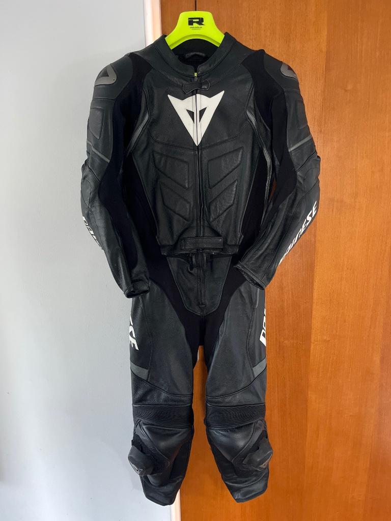 Dainese leren 2D AVRO D1 motoroverall maat 50, Motoren, Kleding | Motorkleding, Overall, Tweedehands, Ophalen of Verzenden