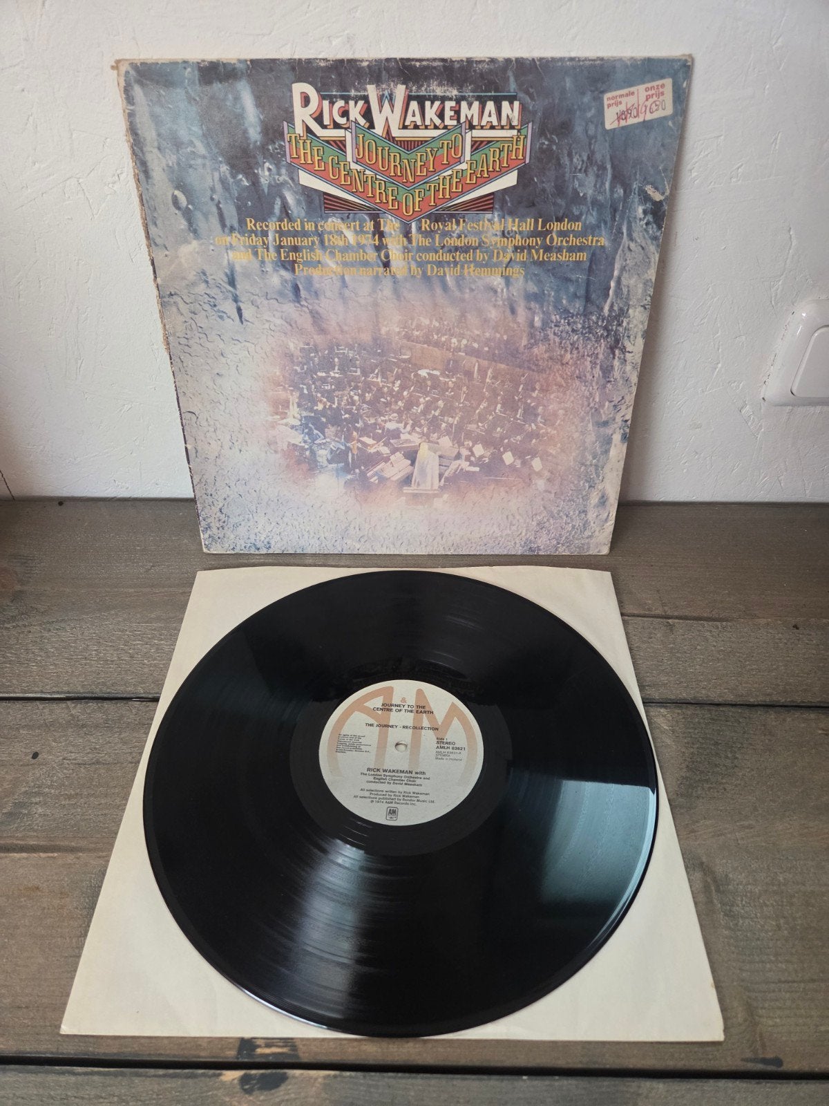 Rick Wakeman - Journey to the Centre of the Earth LP, Inclusief boekje, Ophalen of Verzenden, Gebruikt, 12 inch