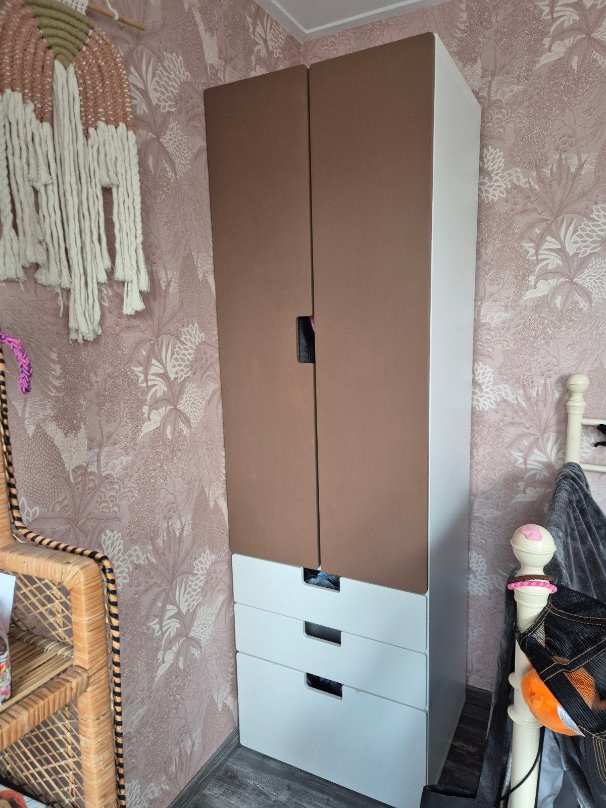 IKEA Smastad/Platsa kledingkast 60x57x181 cm, Huis en Inrichting, Ophalen, Gebruikt, Met lade(s), 50 tot 100 cm