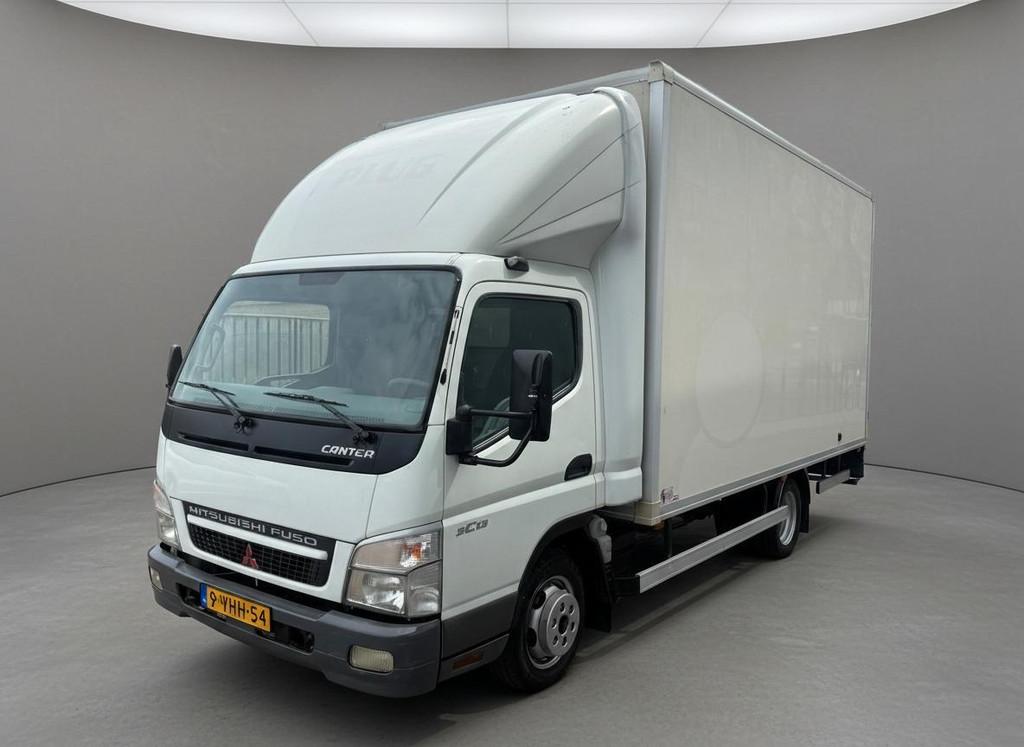 Mitsubishi Canter 3C13 3.0 DI 335 Bakwagen NL Auto 10448 km, Auto's, Bestelauto's, Gebruikt, Zwart, 4 cilinders, Wit