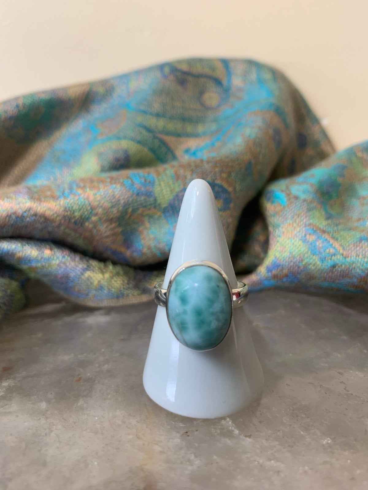 Larimar geluk beschermt vertrouwen power transformatie, 18 tot 19, Blauw, Magnolia11, Nieuw