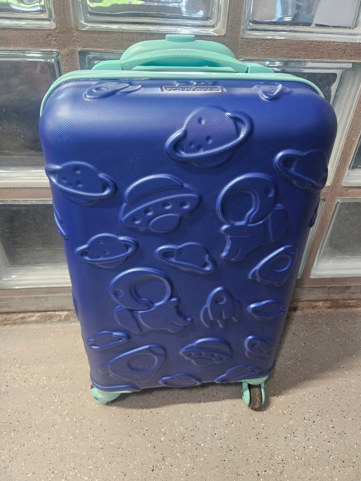 Handbagage koffer, Ophalen, 50 tot 60 cm, Hard kunststof, Zo goed als nieuw