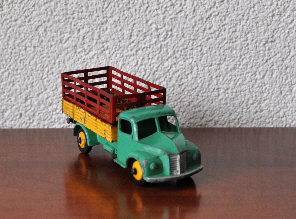 Dinky Toys 343 Dodge Farm Produce Wagon 1954/1964, Ophalen of Verzenden, Gebruikt, Bus of Vrachtwagen