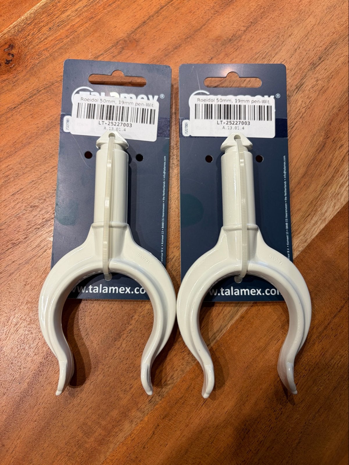 2x Roeidol 50mm, 19mm pen-Wit - Nieuw (verkeerde maat), Watersport en Boten, Accessoires en Onderhoud, Ophalen, Nieuw, Overige typen