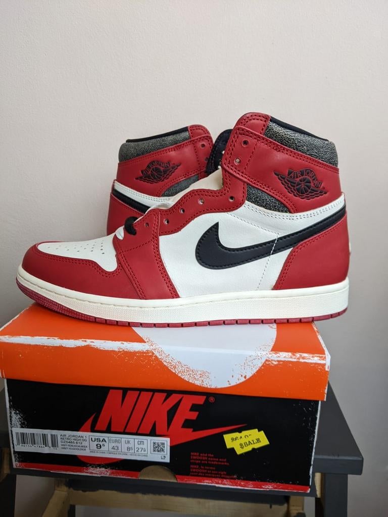 Jordan 1 Lost and Found - Maat 43, Overige kleuren, Nike Jordan, Ophalen of Verzenden, Sneakers of Gympen