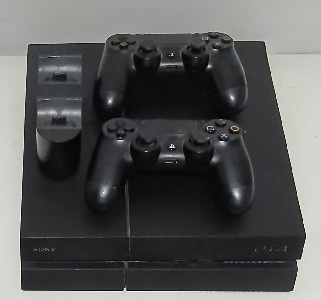 Sony PlayStation 4 (PS4) - Incl 2 Controller & Oplaadstation, Gebruikt, Met 2 controllers, Ophalen of Verzenden, 1 TB