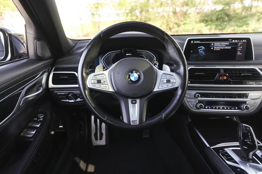 BMW 7 Serie 745e High Executive M Sport Automaat / Schuif-ka, Achterwielaandrijving, Gebruikt, 394 pk, Met garantie (alle)