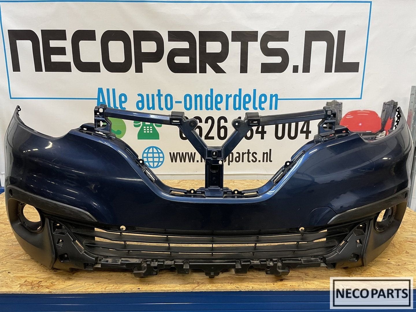 RENAULT KADJAR BUMPER VOORBUMPER PDC ORIGINEEL, Gebruikt, -, Renault, -