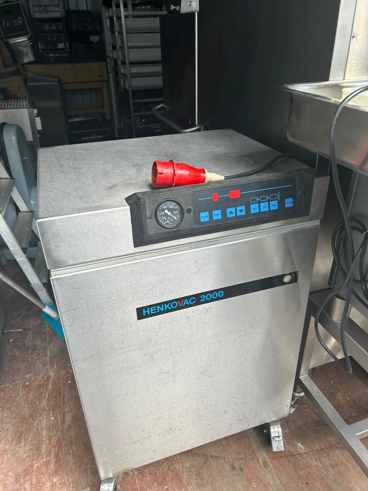 Henkovac 2000 Professionele Kamer Vacuümmachine – 400V –, Ophalen, Reinigen