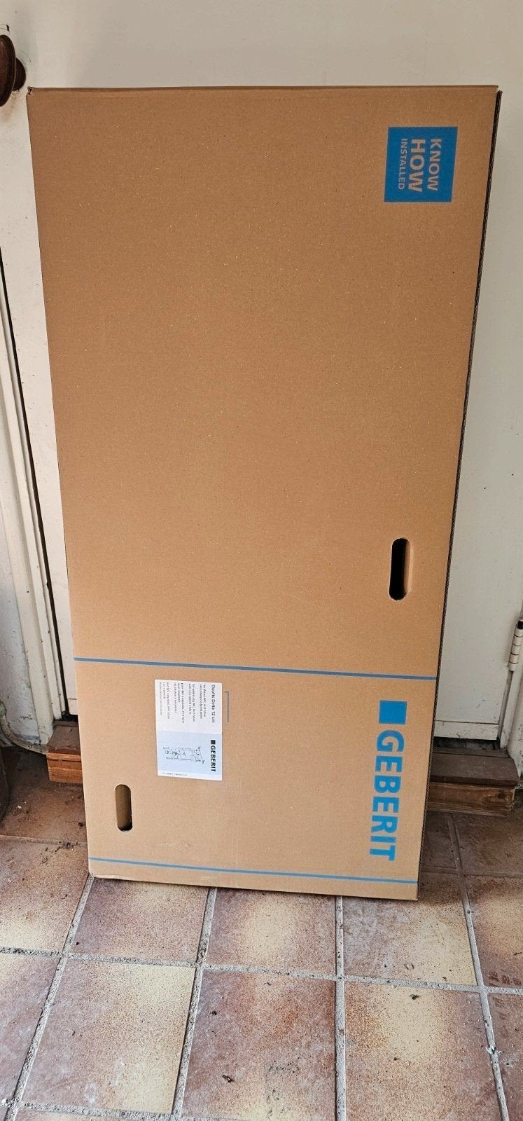 Geberit Duofix Delta 12 cm inbouwreservoir + drukplaat, Ophalen of Verzenden, Nieuw, Toilet
