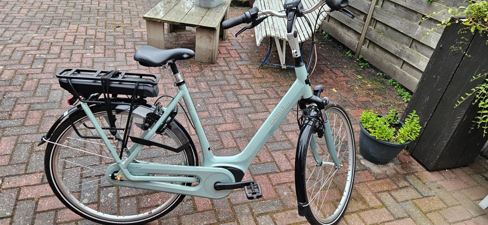 Gazelle Orange C7 HMB E-bike met Bosch PowerPack 400, Ophalen, Zo goed als nieuw, 50 km per accu of meer, 55 tot 59 cm