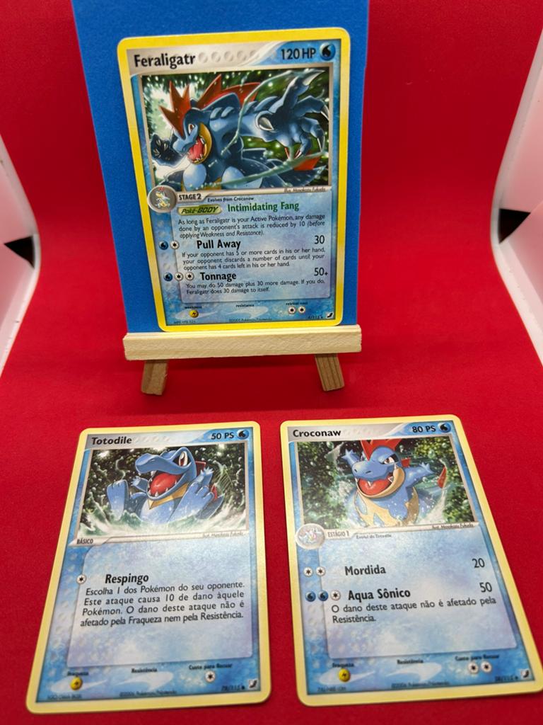 EX Unseen Forces Feraligatr Evolution Line, Ophalen of Verzenden, Zo goed als nieuw