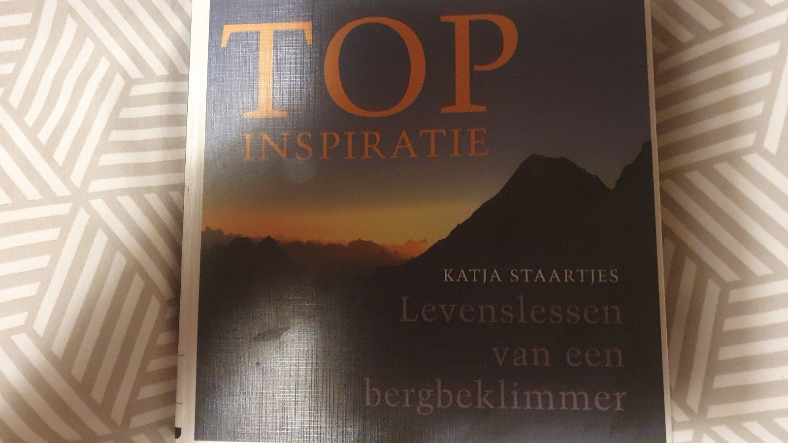 Top Inspiratie: Levenslessen van een bergklimmer, Boeken, Ophalen, Zo goed als nieuw, Katja Staartjes, Overige