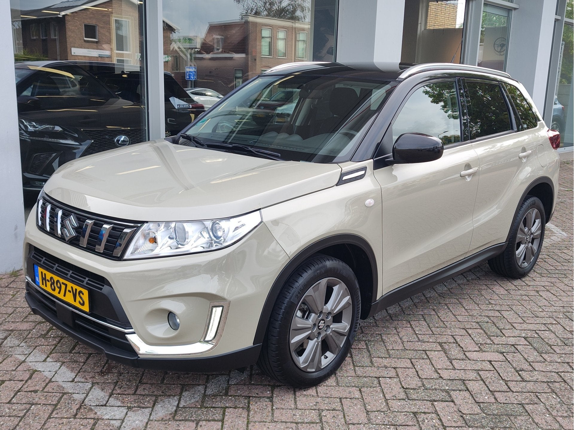 Suzuki Vitara 1.4 BOOSTERJET SELECT AUTOMAAT Trekhaak | Stoe, Auto's, Suzuki, 12 maanden, Stof, Gebruikt, 4 cilinders