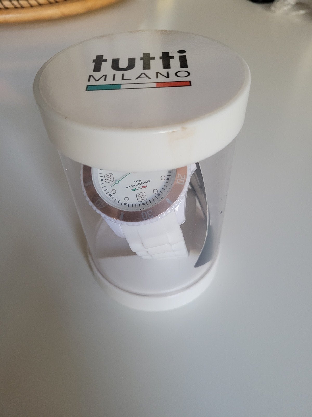 Tutti Milano horloge 48mm Nieuw in doos, Overige merken, Polshorloge, Nieuw, Kunststof