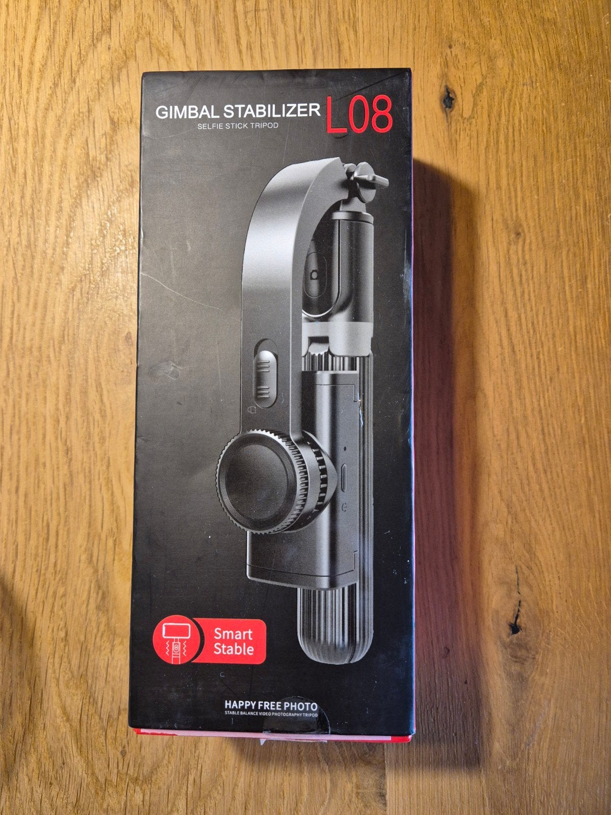 Gimbal Stabilizer L08 Selfie Stick Statief, Ophalen of Verzenden, Zo goed als nieuw