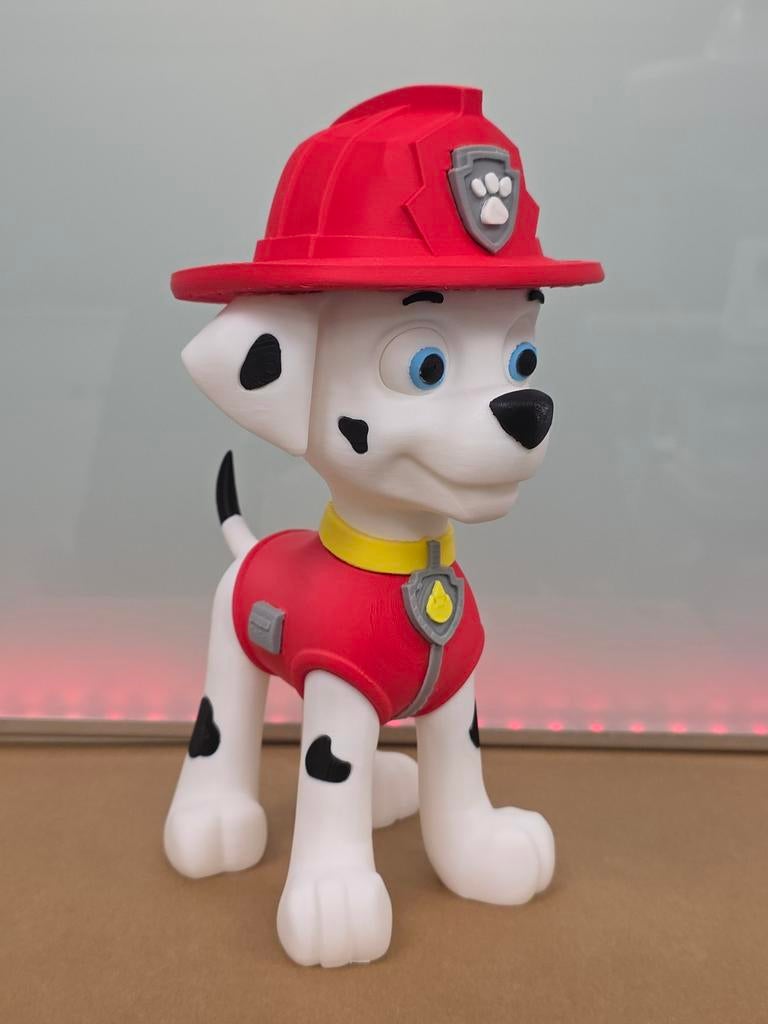 Marshall Paw Patrol Figuur - Brandweerhond, Ophalen of Verzenden, Gebruikt