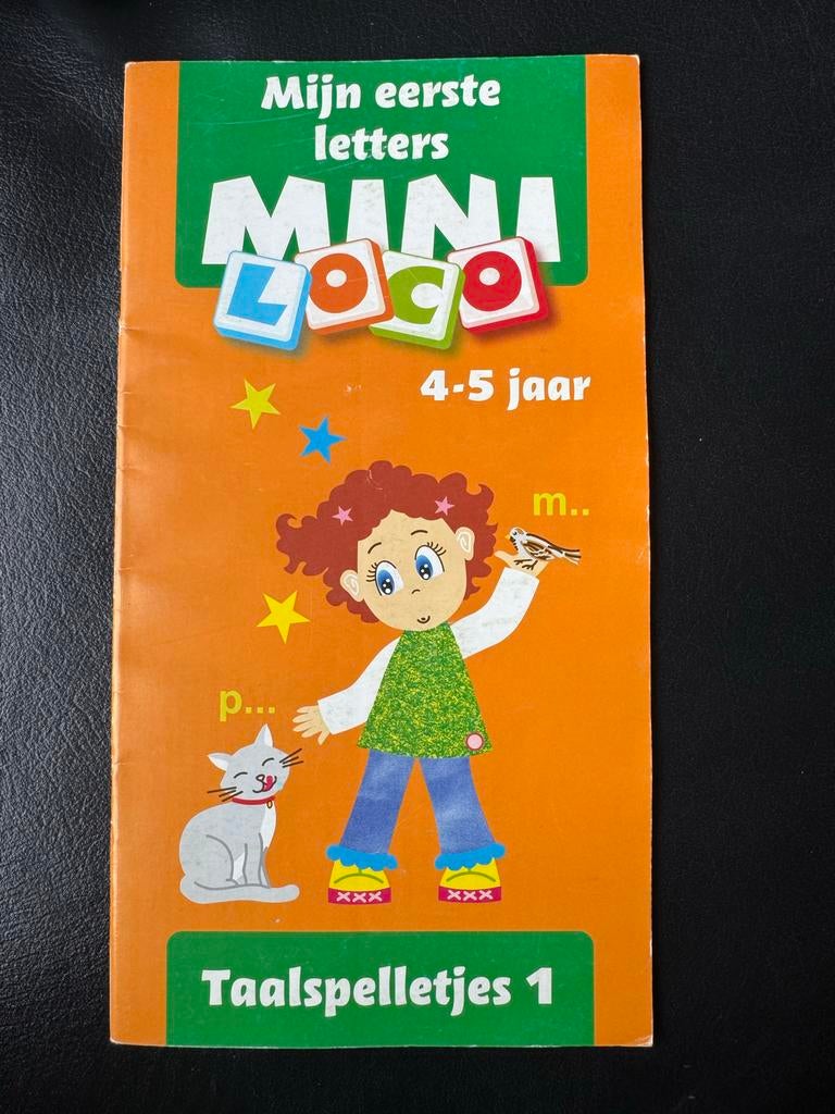Mijn eerste letters Mini Loco Taalspelletjes 1, Kinderen en Baby's, Speelgoed | Educatief en Creatief, Ophalen of Verzenden