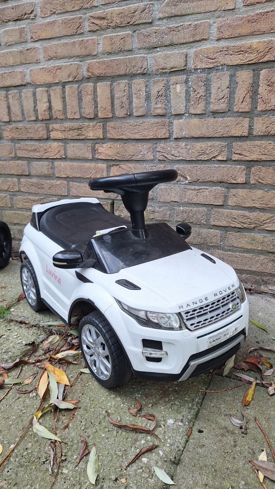 Loopauto Range Rover met geluid en opbergvak, Ophalen, Gebruikt, Loopvoertuig