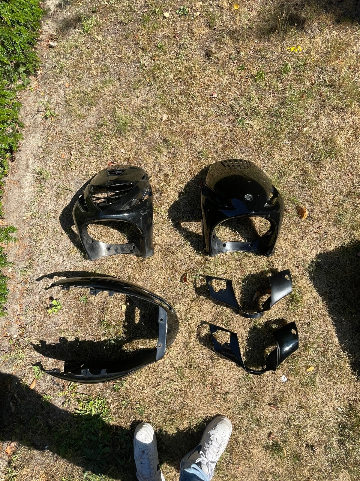 Zwarte kappenset zip met extra, Ophalen of Verzenden, Gebruikt, Kap