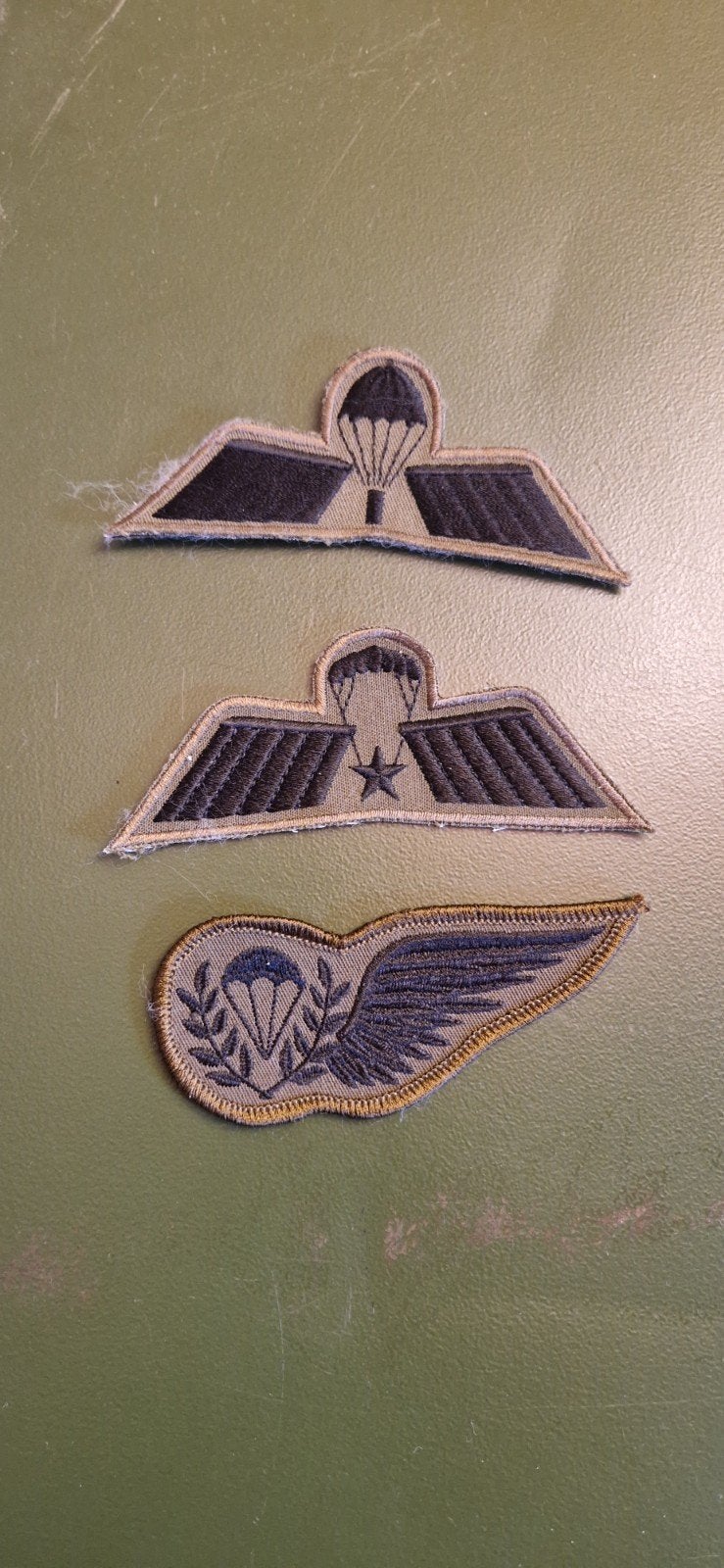 Parawings 1, Verzamelen, Militaria | Algemeen, Ophalen of Verzenden, Landmacht, Nederland, Embleem of Badge