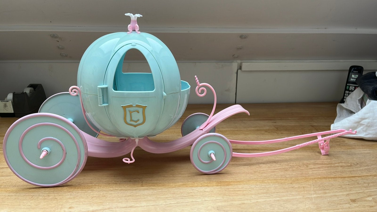 Koets assepoester, Kinderen en Baby's, Ophalen of Verzenden, Gebruikt, Overige typen