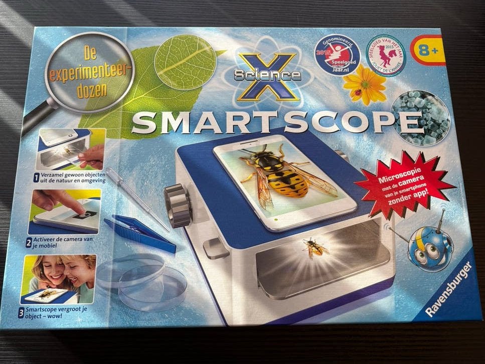 Ravensburger X-Science Smartscope Experimenteerdoos, Ophalen, Zo goed als nieuw, Knutselen