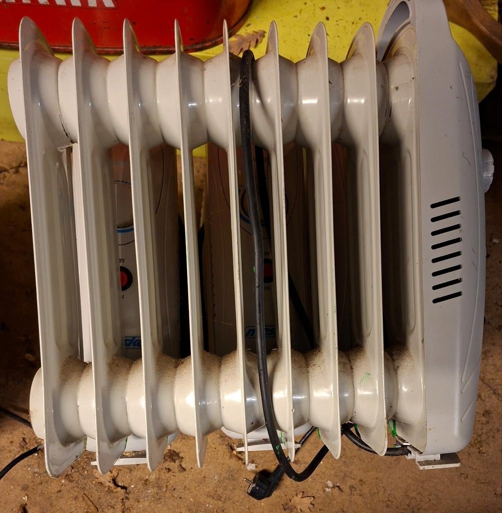 Elektrische kachel 5x, Ophalen