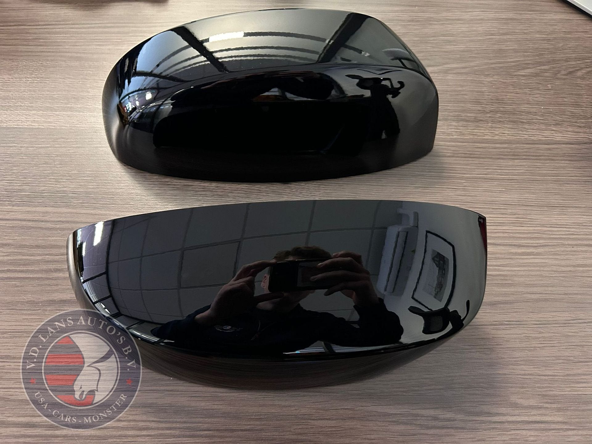 Originele GM zwarte spiegelkappen | 2007 - 2014, Auto-onderdelen, -, -, Nieuw, Ophalen of Verzenden