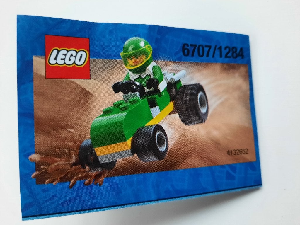 LEGO bouwinstructies - 6707 - Green buggy, Ophalen of Verzenden