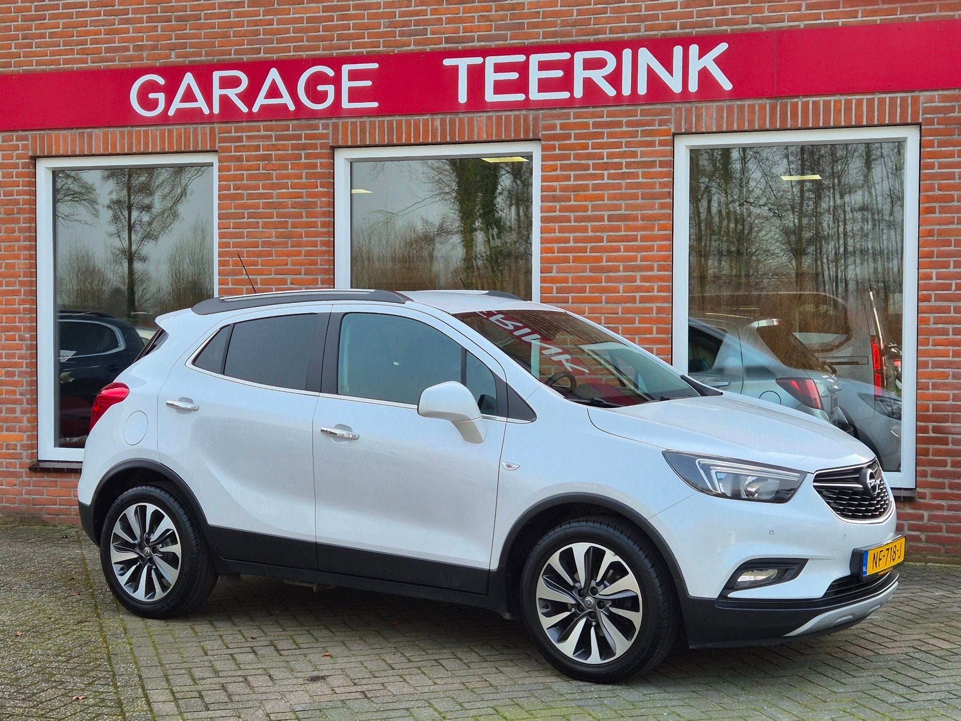 Opel Mokka X 1.4 Turbo Innovation 140PK 5drs AUTOMAAT clima,, Auto's, Opel, 15 km/l, Gebruikt, Euro 6, Leder en Stof