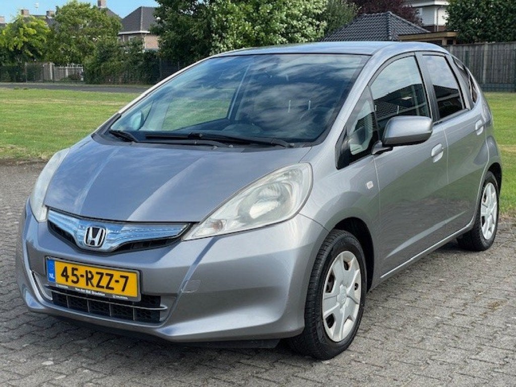 Honda JAZZ Hybrid Automaat/ ECC/ Weinig km's/ Zuinig, Auto's, Euro 5, Gebruikt, 4 cilinders, 49 €/maand