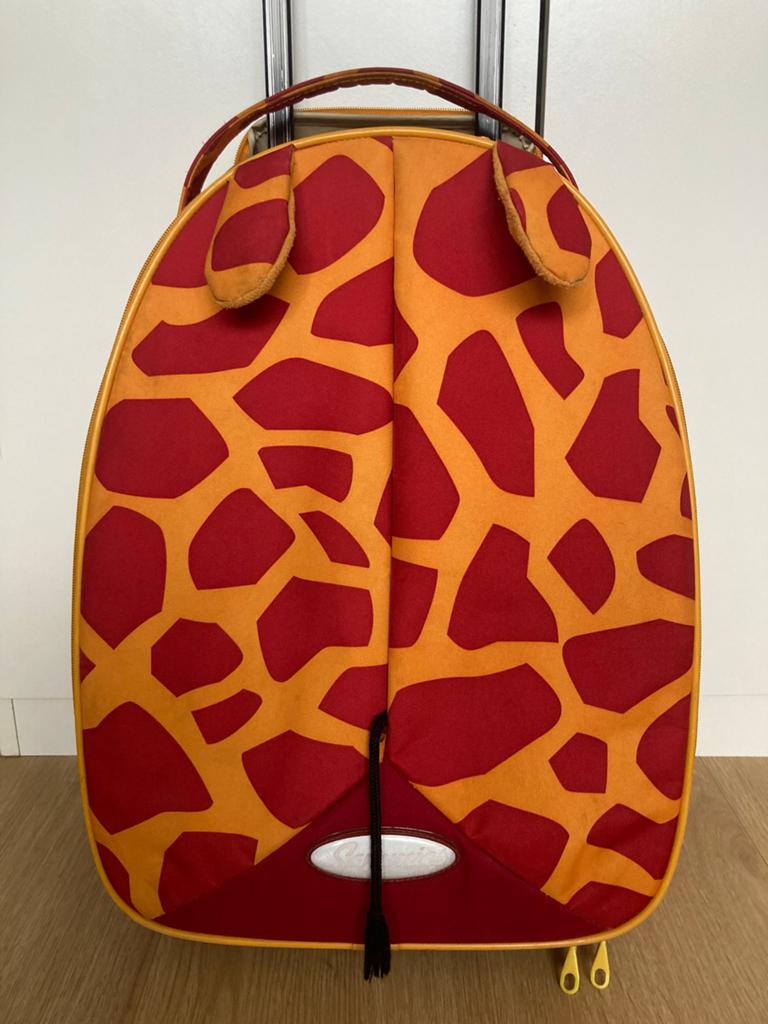 Sammies by Samsonite rolkoffer kind giraffe 45x34x17, Ophalen, Overige materialen, Wieltjes, Gebruikt