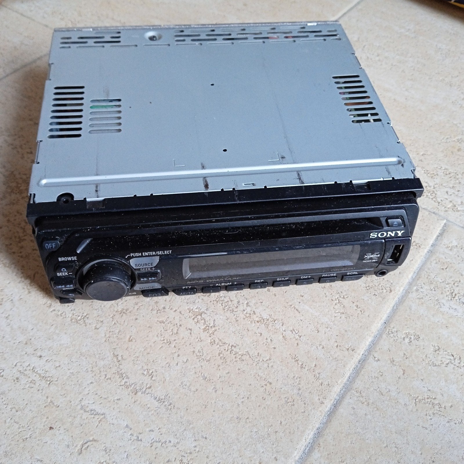 Sony autoradio, Ophalen of Verzenden, Gebruikt