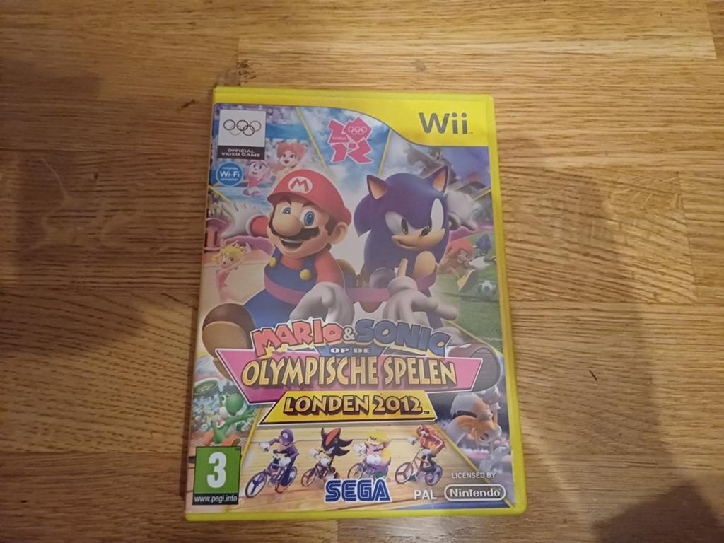 Mario & Sonic at the London 2012 Olympic Games, Ophalen of Verzenden, Zo goed als nieuw, Sport, 3 spelers of meer
