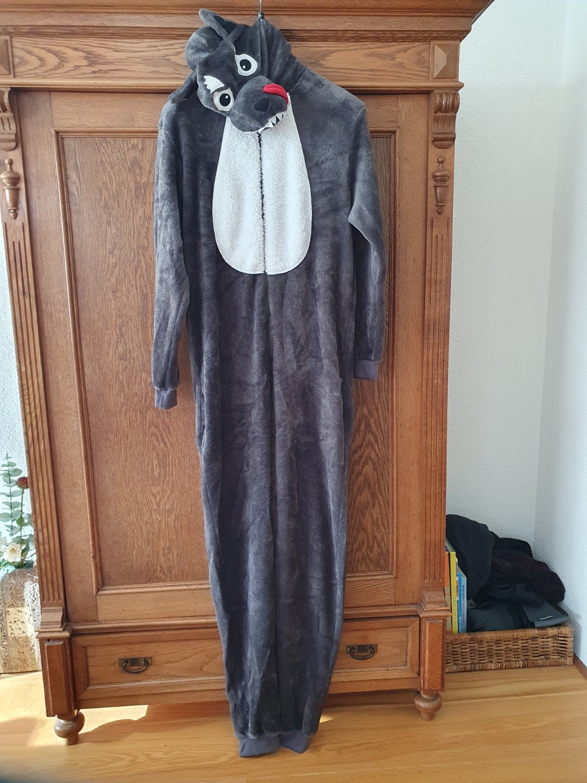 Onesie Maat M/L Wolf, Ophalen of Verzenden, Zo goed als nieuw, 170 of groter, Jongen of Meisje