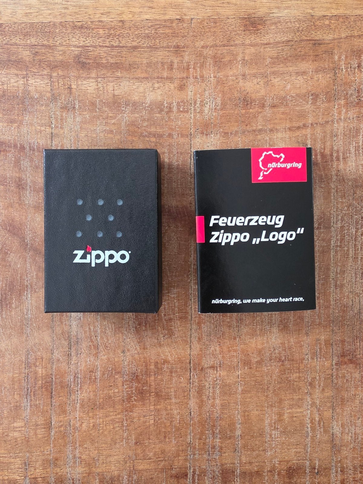 Zippo Nürburgring Aansteker - Nieuw in Doos, Ophalen, Nieuw, Aansteker
