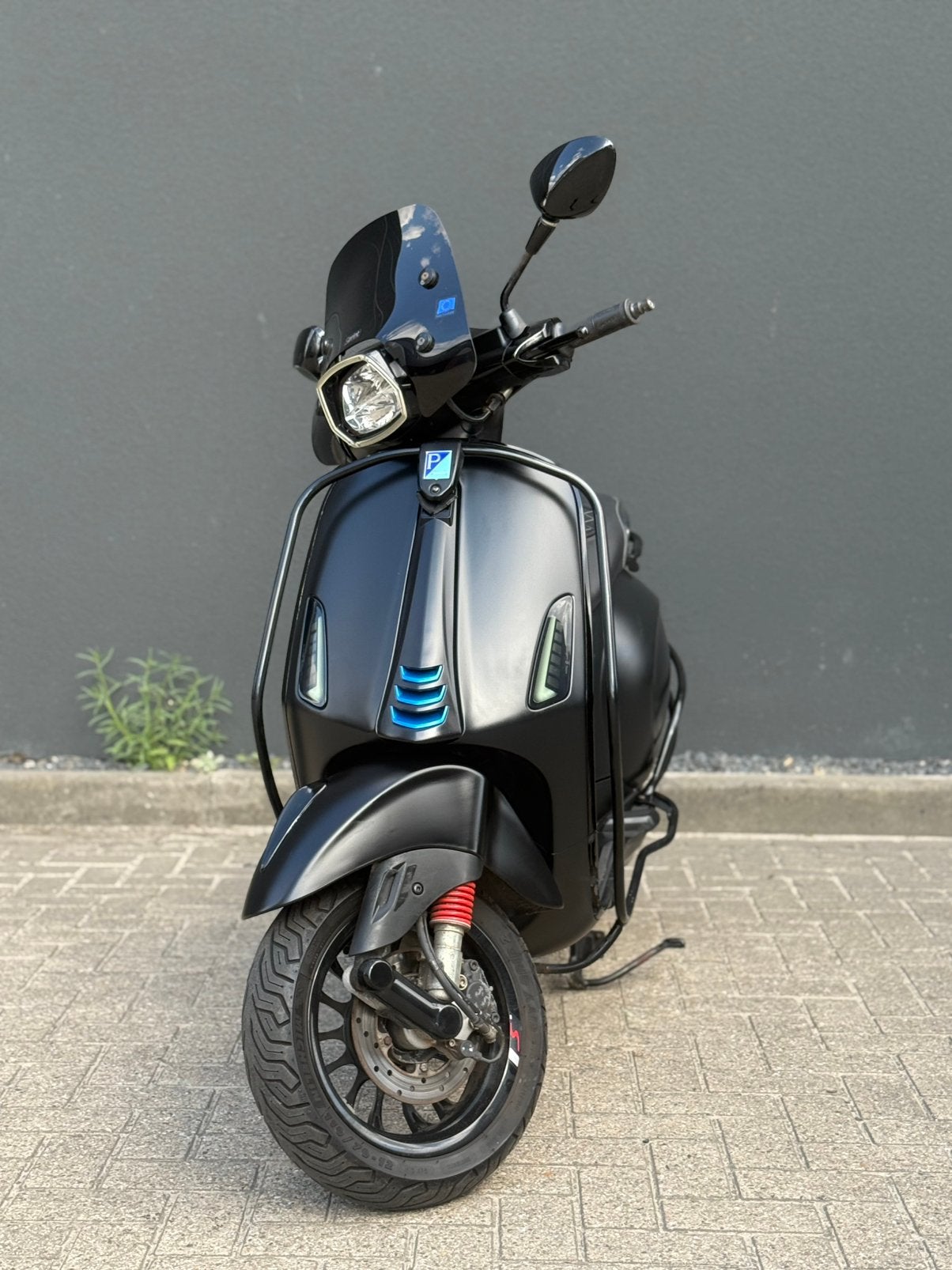 Vespa Sprint iGET 2023 brom 1e EIGENAAR! Custom full option, Ophalen, Overige modellen, Maximaal 45 km/u, Zo goed als nieuw