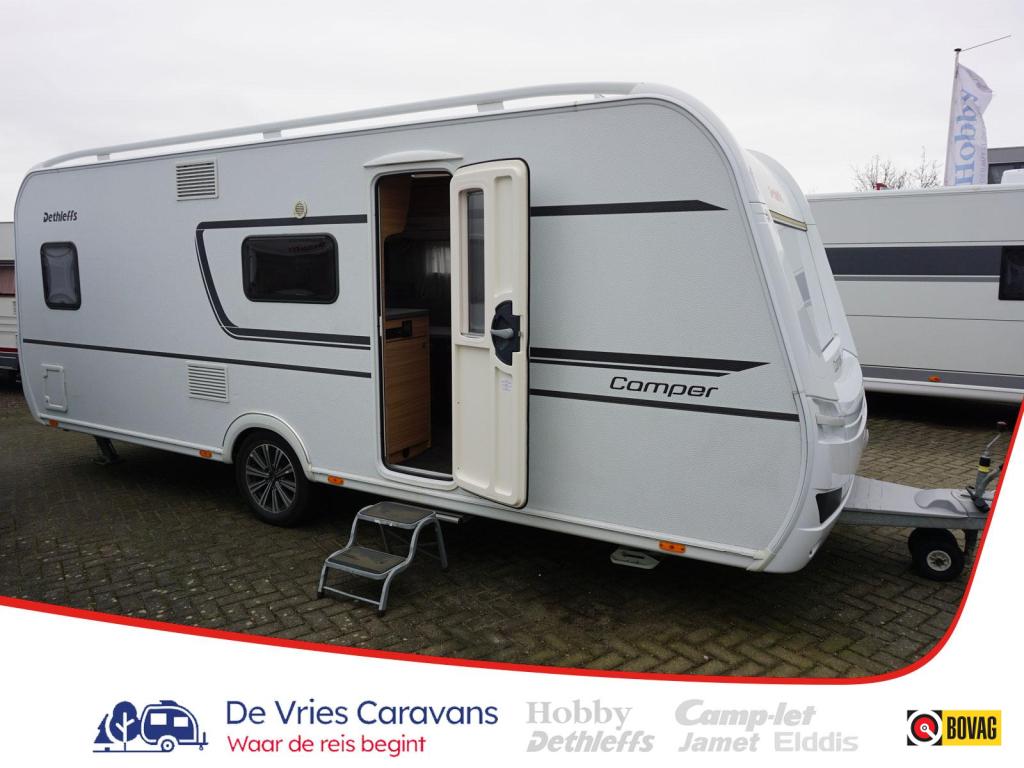 Dethleffs Camper 540 QMK stapelbed,tent,uitbouw, Caravans en Kamperen, Caravans, Rondzit, Bedrijf, Tot en met 6, 1250 - 1500 kg