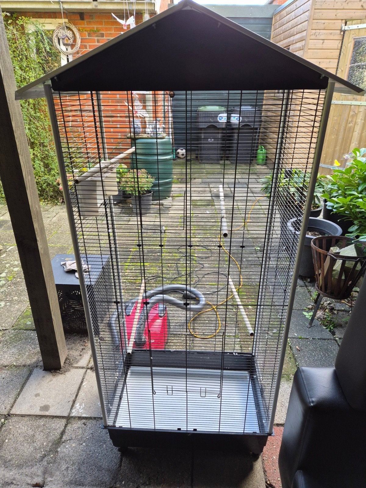 TE KOOP VOGELKOOI., Ophalen, Aluminium, Vogelkooi