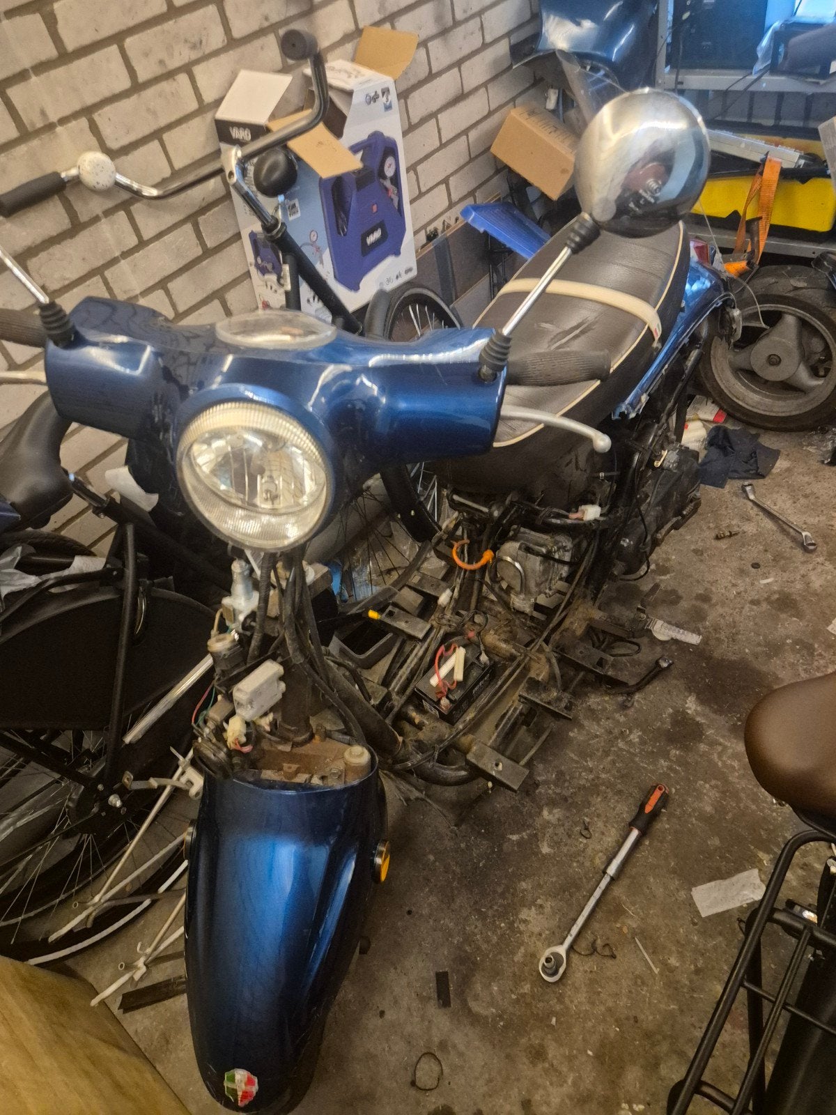 50cc 4-takt scooter met extra onderdelen te koop, Ophalen, Gebruikt, Overige typen, Overige merken