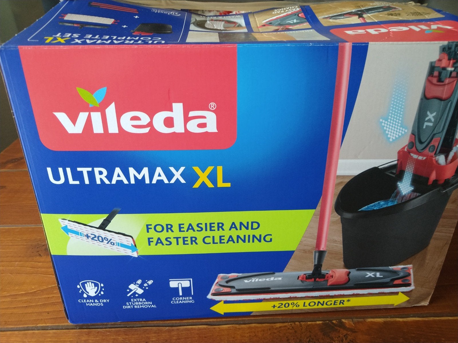 Nieuwe Vileda Ultramax Dweilsysteem met emmer en mop, Ophalen, Dweilemmer, -bak, of -wagen