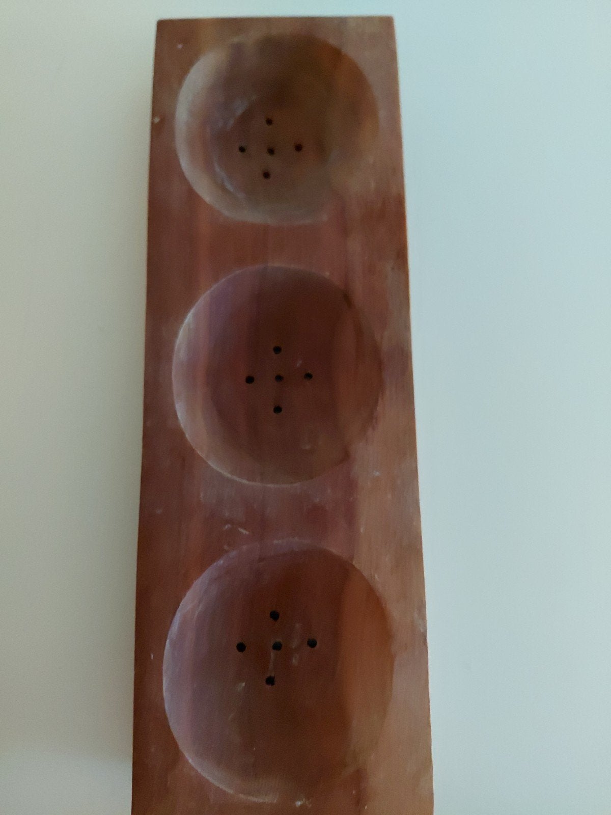 Mooi houten zeepbakje, Gebruikt, Bruin, Overige merken, Zeepdispenser/zeepbakje