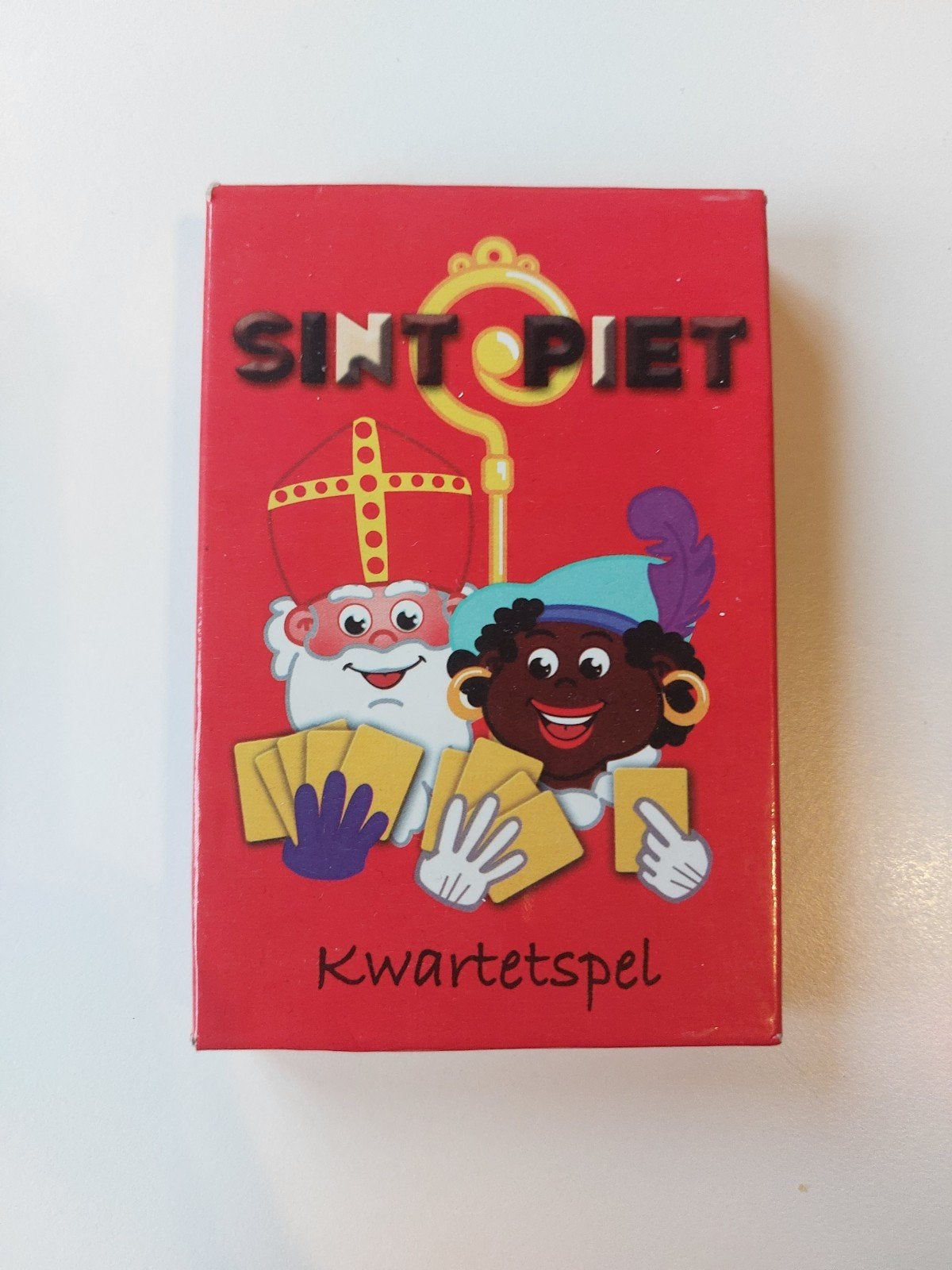 Sint & Piet Kwartetspel - Leuk voor de feestdagen!, Drie of vier spelers, Ophalen of Verzenden, Zo goed als nieuw