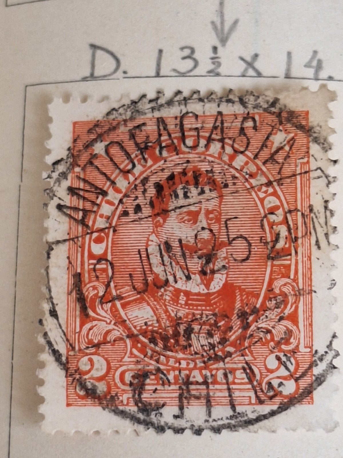 100.5 Verzameling gestempelde postzegels Chili, Ophalen of Verzenden, Zuid-Amerika