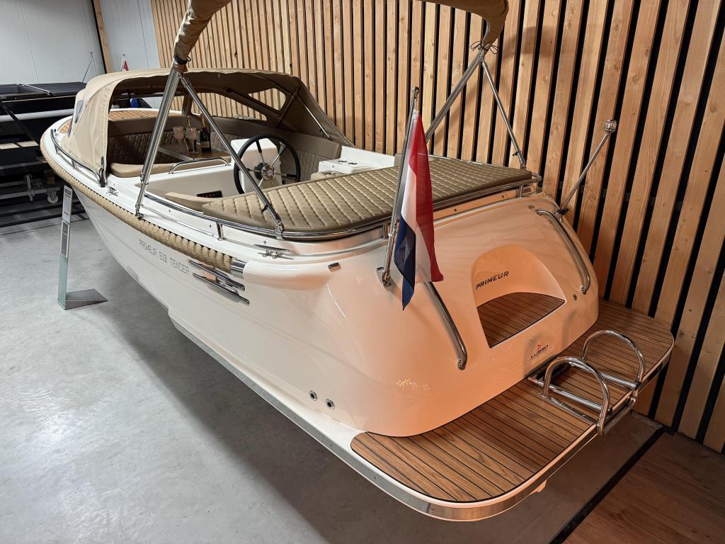 NwStaat! PRIMEUR 610 EXCLUSIVE '30PK SUZUKI' OPTIES Bj'2025!, Watersport en Boten, Sloepen, Tender, Primeur, Zonnedek, 6 m