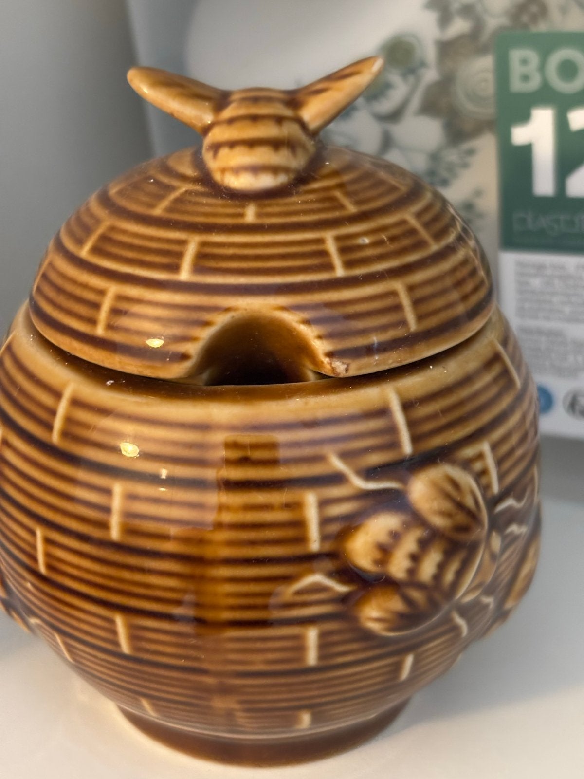 Vintage Honingpot in Bijenkorf Design - Perfect Cadeau!, Ophalen of Verzenden