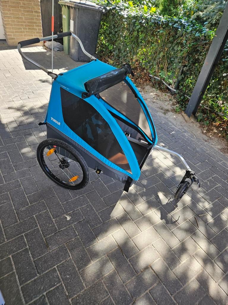 Thule Coaster XT Fietskar - Kinderkar, Ophalen, Opvouwbaar, Zo goed als nieuw, Kinderkar