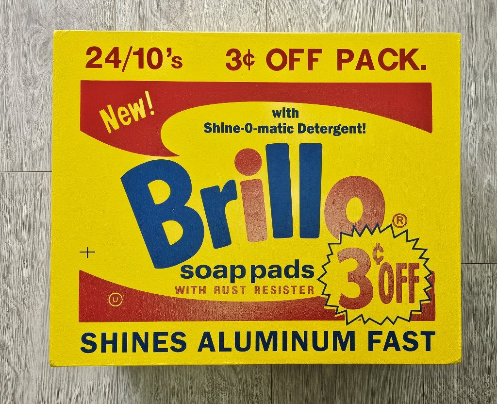 Andy Warhol Brillo Box, Ophalen of Verzenden