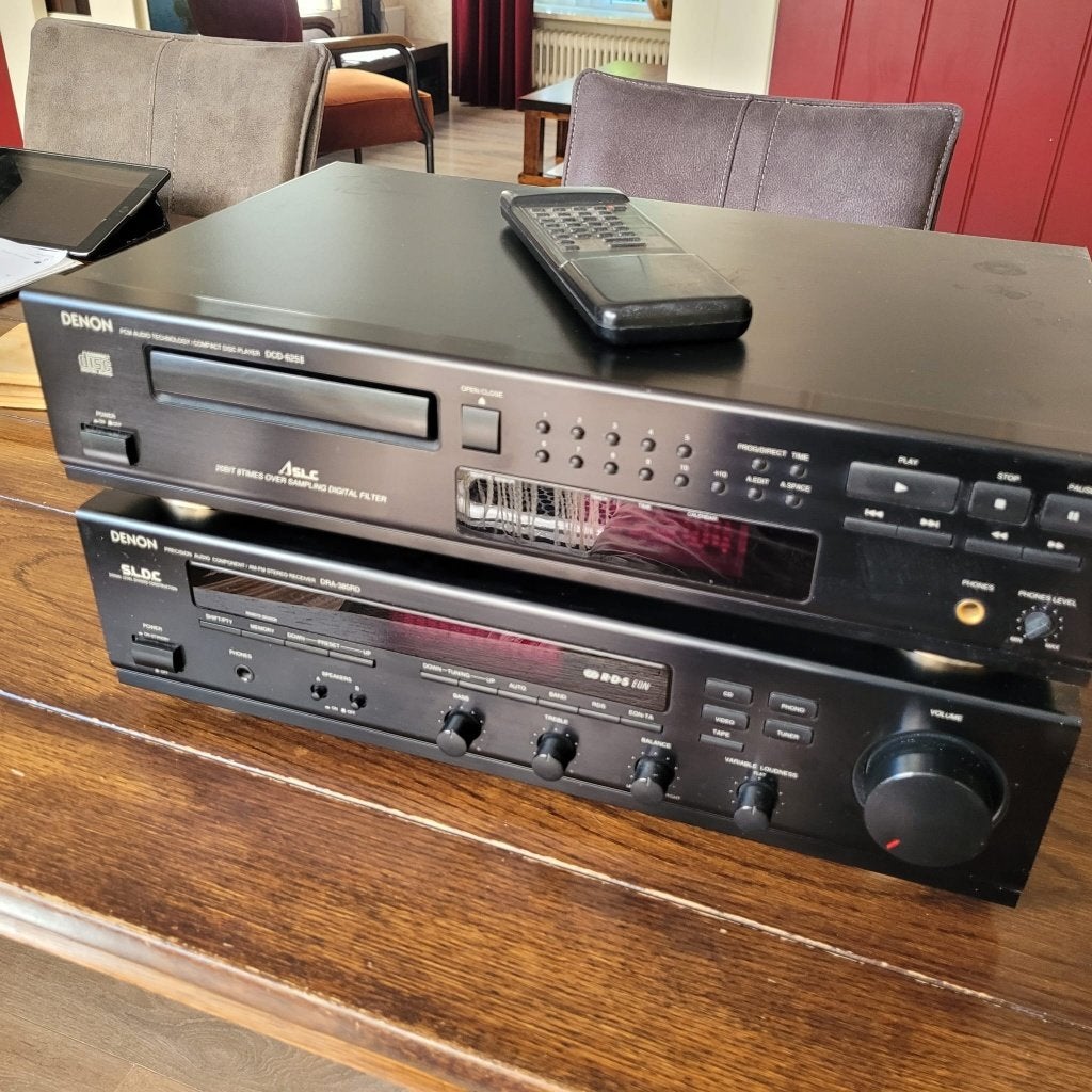 Denon stereo set versterker/receiver en CD speler, Denon, Nieuw, Tuner of Radio, Losse componenten
